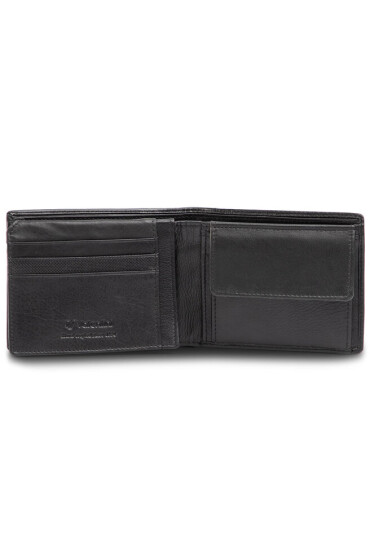 Valentini Голям мъжки портфейл 001-015V0-0290-01 Черен - Mera.bg