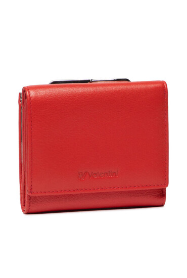 Valentini Малък дамски портфейл 001-0123M-0446-04 Red - Mera.bg