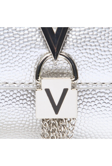Valentino Дамска чанта Divina VBS1R403G Сребрист - Mera.bg