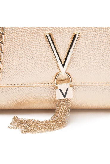 Valentino Дамска чанта Divina VBS1R403G Златист - Mera.bg