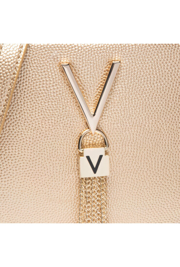 Valentino Дамска чанта Divina VBS1R409G Златист - Mera.bg