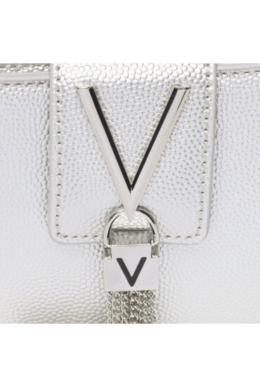 Valentino Дамска чанта Divina VBS1R411G Сребрист - Mera.bg
