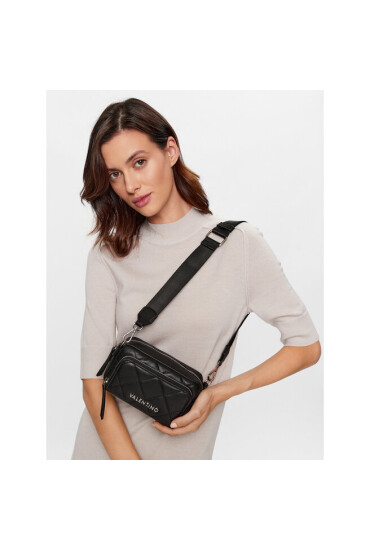 Valentino Дамска чанта Ocarina Recyckle VBS6W409 Nero - Mera.bg