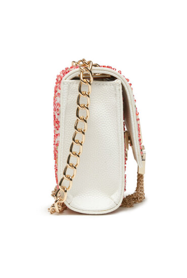 Valentino Дамска чанта Divina Embroidery VBS7JE03 Bianco/Multic - Mera.bg