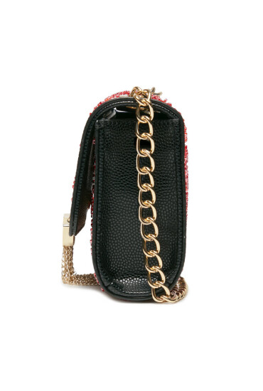 Valentino Дамска чанта Divina Embroidery VBS7JE03 Nero/Multicolor - Mera.bg