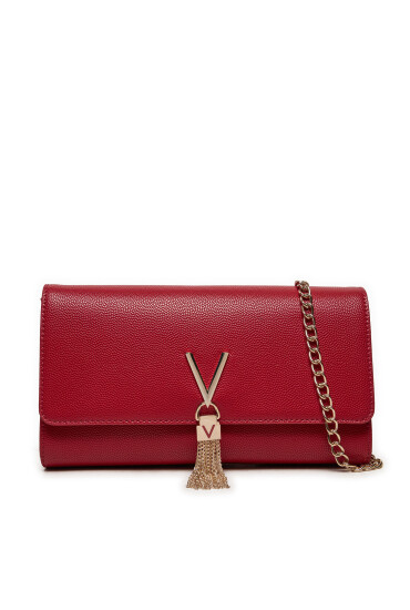 Valentino Дамска чанта Divina VBS1R401G Червен - Mera.bg