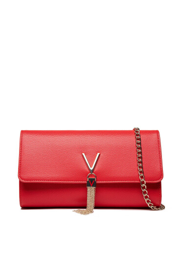 Valentino Дамска чанта Divina VBS1R401G Червен - Mera.bg