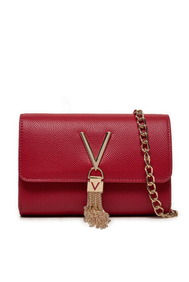 Valentino Дамска чанта Divina VBS1R403G Червен - Mera.bg