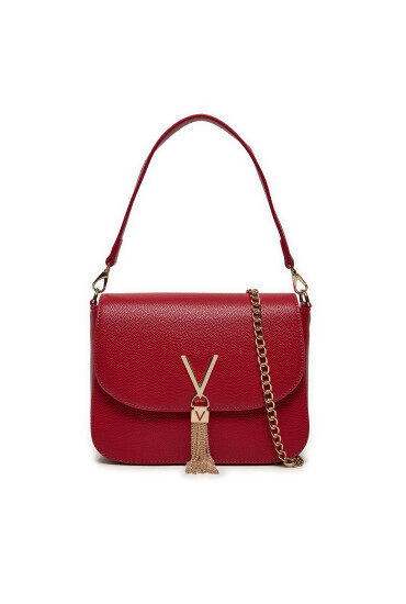 Valentino Дамска чанта Divina VBS1R404G Червен - Mera.bg