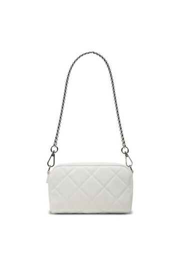 Valentino Дамска чанта Ocarina Recycle VBS6W409 Bianco - Mera.bg