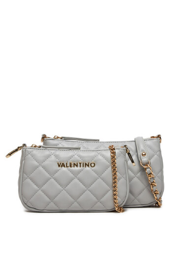 Valentino Дамска чанта Ocarina VBS3KK24R Сив - Mera.bg