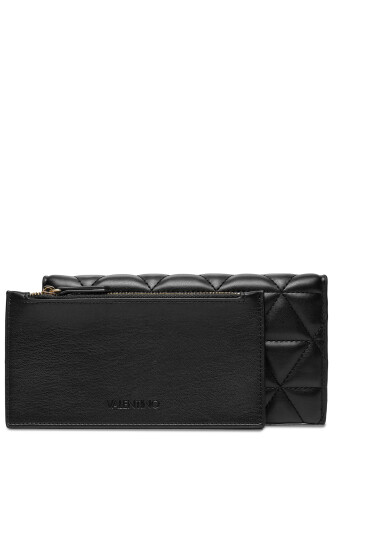 Valentino Голям дамски портфейл Carnaby VPS7LO216 Черен - Mera.bg