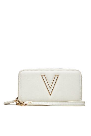 Valentino Голям дамски портфейл Coney VPS7QN133 Бял - Mera.bg