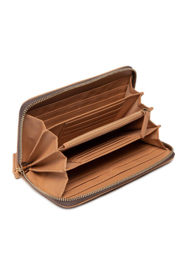 Valentino Голям дамски портфейл Liuto VPS3KG155 Cuoio/Multicolor - Mera.bg