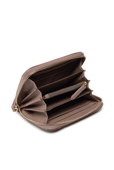 Valentino Голям дамски портфейл Ocarina VPS3KK137 Taupe - Mera.bg