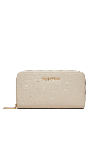 Valentino Голям дамски портфейл Relax VPS6V047 Екрю - Mera.bg
