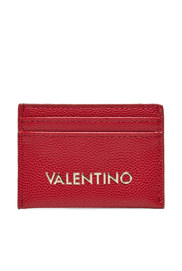 Valentino Калъф за кредитни карти Divina VPS1R421G Червен - Mera.bg