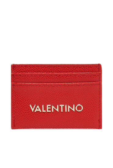 Valentino Калъф за кредитни карти VPS1R421G Червен - Mera.bg