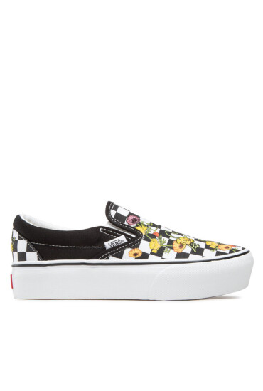 Vans Гуменки Classic Slip-O VN0A5KXIBML1 Poppy Checkerboard Black - Mera.bg