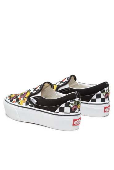Vans Гуменки Classic Slip-O VN0A5KXIBML1 Poppy Checkerboard Black - Mera.bg