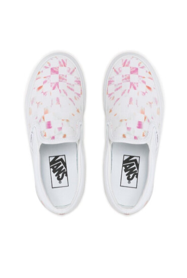 Vans Гуменки Classic Slip-On Aura Checkerboard White - Mera.bg