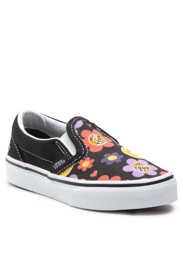 Vans Гуменки Classic Slip-On VN000ZBUBLK1 Redically Happy Black - Mera.bg