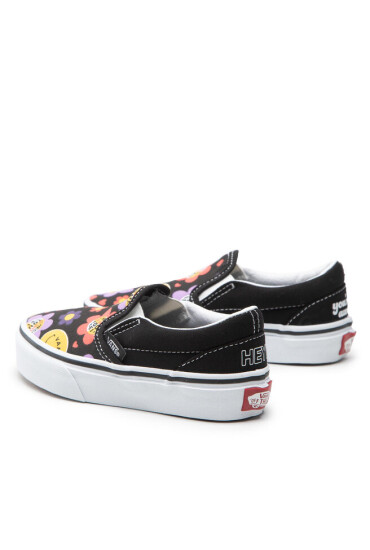 Vans Гуменки Classic Slip-On VN000ZBUBLK1 Redically Happy Black - Mera.bg