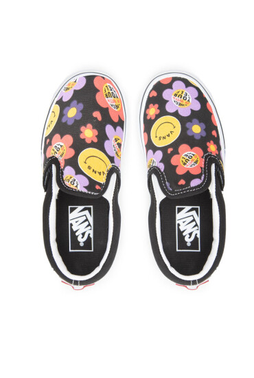 Vans Гуменки Classic Slip-On VN000ZBUBLK1 Redically Happy Black - Mera.bg