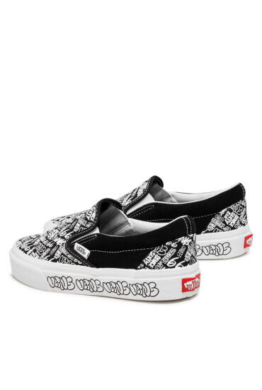 Vans Гуменки Classic Slip-On VN0A5AO8Y281 GraffitiBlack/White - Mera.bg