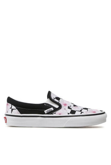 Vans Гуменки Classic Slip-On VN0A5JLXBM81 Hibiscus Check Black - Mera.bg