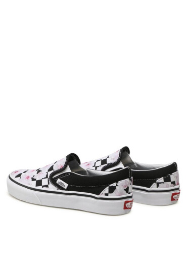 Vans Гуменки Classic Slip-On VN0A5JLXBM81 Hibiscus Check Black - Mera.bg