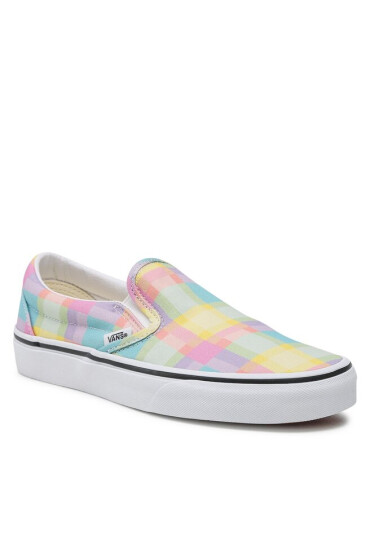 Vans Гуменки Classic Slip-On VN0A5JLXPP51 Pastel Picnic Mixed Plaid - Mera.bg