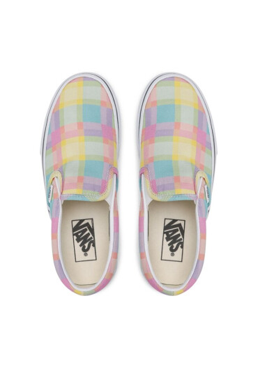 Vans Гуменки Classic Slip-On VN0A5JLXPP51 Pastel Picnic Mixed Plaid - Mera.bg