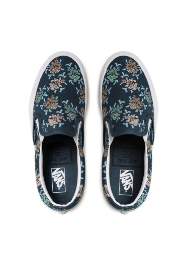 Vans Гуменки Classic Slip-On VN0A7Q5DTEA1 Petit Motif Teal - Mera.bg