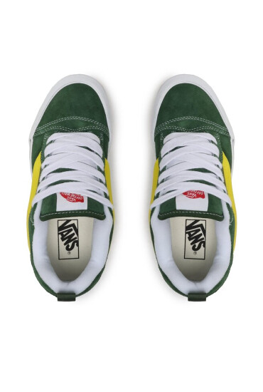 Vans Гуменки Knu Skool VN0009QCBGN1 Green/True White - Mera.bg