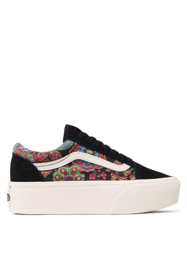 Vans Гуменки Old Skool Stac VN0A7Q5MBLK1 Paisley Bloom Black - Mera.bg