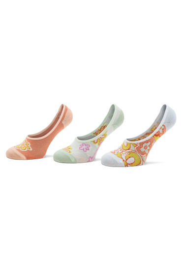 Vans Чорапи тип терлици Psychedelic Floral Cano VN0007B3BM51 Цветен - Mera.bg