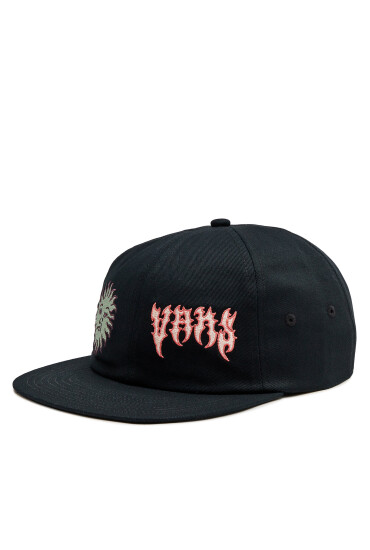 Vans Шапка с козирка Sunface Jockey VN000GKABLK1 Черен - Mera.bg