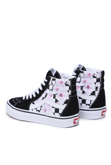Vans Сникърси Sk8-Hi VN0007NSBLK1 Hibiscus Check Black - Mera.bg