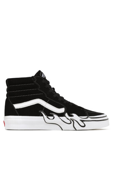 Vans Сникърси Sk8-Hi Flame VN0005UJBZW1 Suede Black/White - Mera.bg