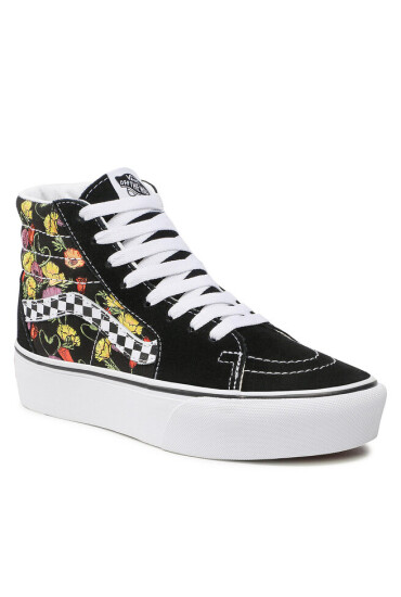 Vans Сникърси Sk8-Hi Platform 2.0 VN0A5KY2BML1 Poppy Checkerboard Black - Mera.bg