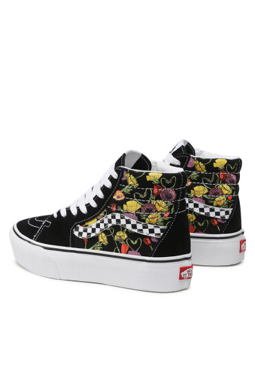 Vans Сникърси Sk8-Hi Platform 2.0 VN0A5KY2BML1 Poppy Checkerboard Black - Mera.bg