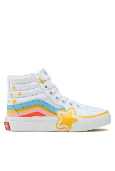 Vans Сникърси Sk8-Hi Rainbow Star VN000BVMAHP1 Бял - Mera.bg