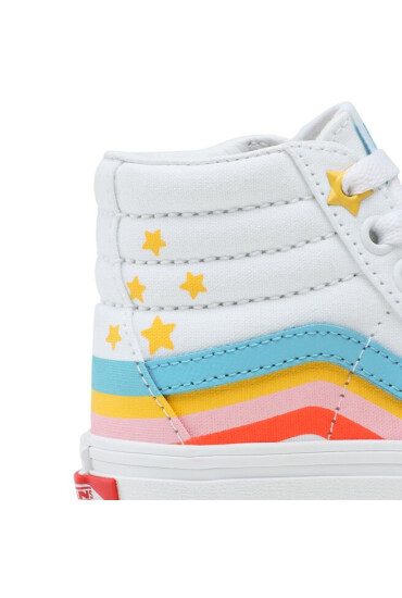 Vans Сникърси Sk8-Hi Rainbow Star VN000BVMAHP1 Бял - Mera.bg