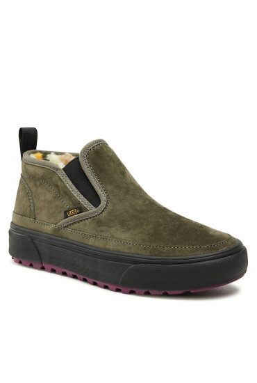 Vans Сникърси Ua Mid Slip Mte-1 VN0A5KQSBIQ1 Olive/Black - Mera.bg