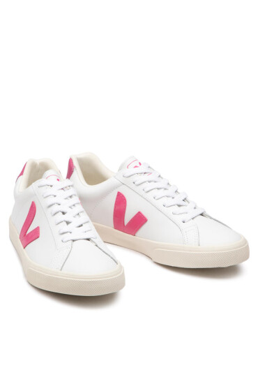 Veja Сникърси Esplar Logo Leather EO0202833A Extra White/Mia - Mera.bg