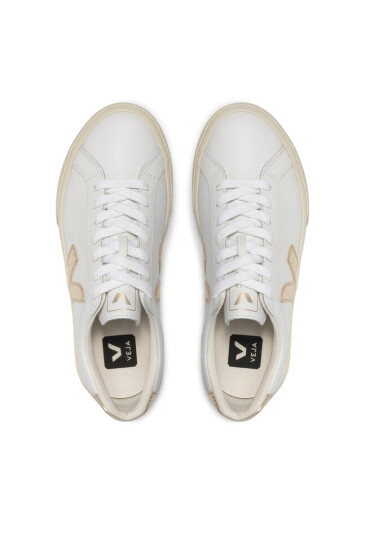 Veja Сникърси Esplar Logo Leather EO022490A Extra White/Platine - Mera.bg