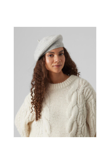 Vero Moda Барета 10291449 Light Grey Melange 4331735 - Mera.bg