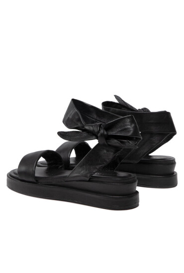 Vero Moda Сандали Vmlay Leather Sandal 10265513 Black - Mera.bg