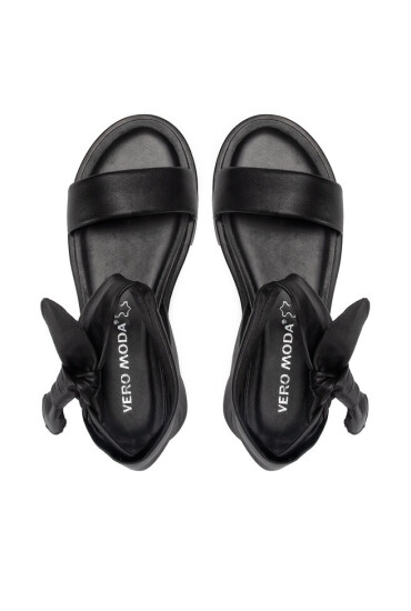 Vero Moda Сандали Vmlay Leather Sandal 10265513 Black - Mera.bg